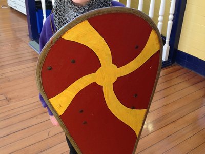Image of Anglo-Saxon Visitor in Year 4
