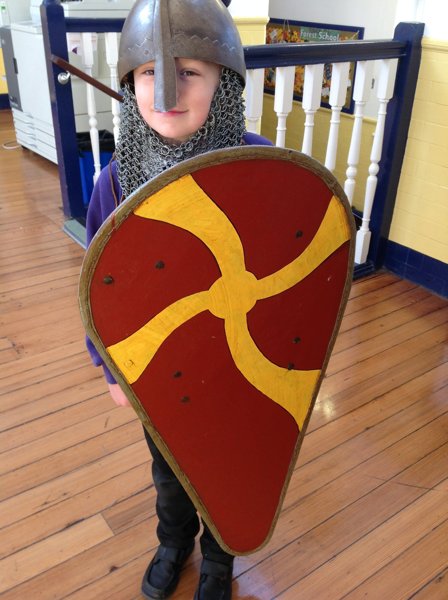 Image of Anglo-Saxon Visitor in Year 4